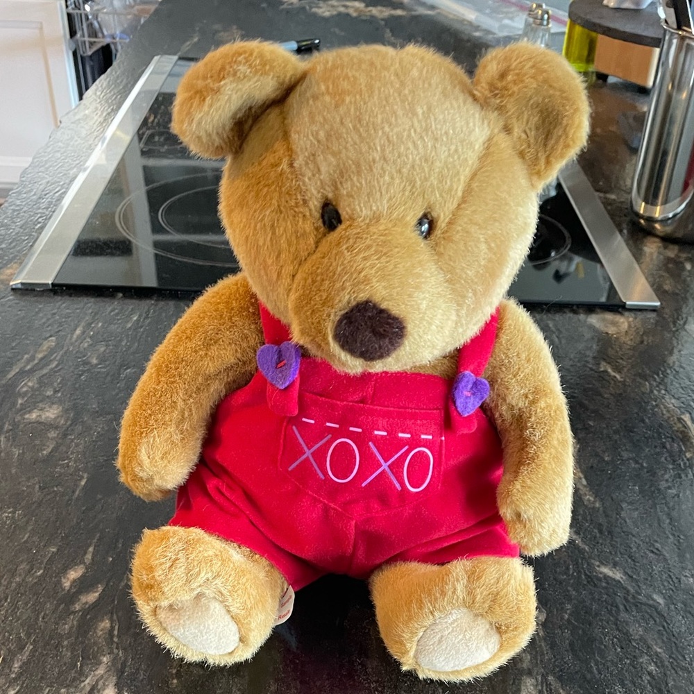 “Hugs & Kisses” Stuffed Bear